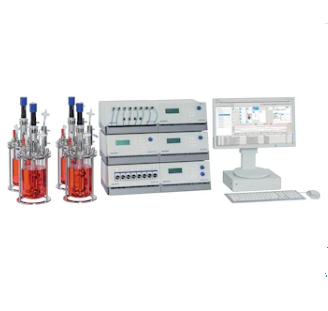 德國(guó)艾本德Eppendorf,DASGIP? Parallel Bioreactor System, 適用細(xì)胞培養(yǎng)，最大 50?sL/h 通氣, 12 罐體系統(tǒng)，臺(tái)式罐體