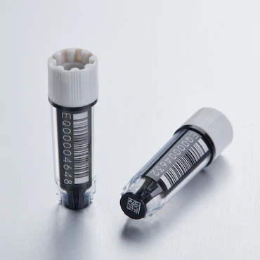 艾本德Eppendorf CryoStorage Vial，無(wú)菌, 無(wú)菌, 0.5 mL, 不含 DNase、RNase、人類 DNA 和內(nèi)毒素；外螺紋，預(yù)先加蓋灰色管蓋，帶 2D SafeCode 